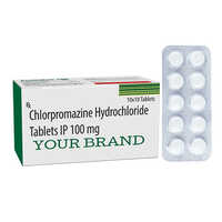 Chlorpromazine Hydrochloride Tablets Ip 100 Mg General Medicines