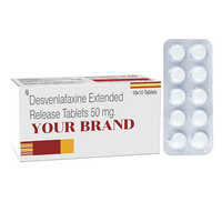 Desvenlafaxine Extended Release Tablets - 50mg Dosage | Treats Depression & Anxiety Disorders, Physician-directed Use, Store In Cool Dry Place