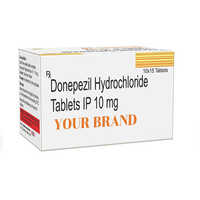 Donepezil Hydrochloride Tablets IP 10 mg - Oral Medication for Alzheimer's Treatment | 10 mg Dosage, Cool & Dry Storage Required