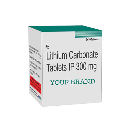 Lithium Carbonate Tablets Ip 300Mg General Medicines