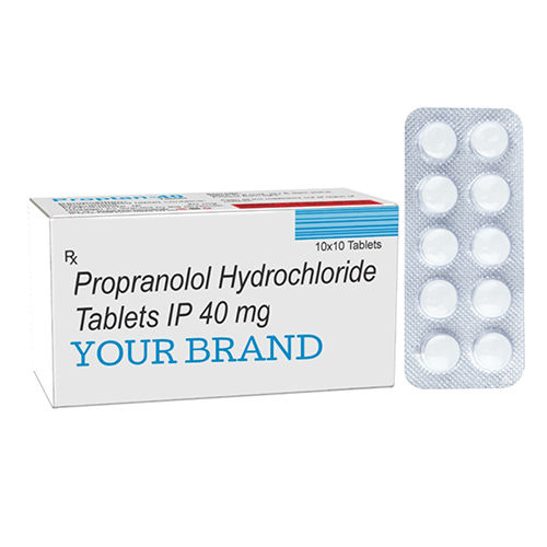 Propranolol Hydrochloride Tablets IP 40mg