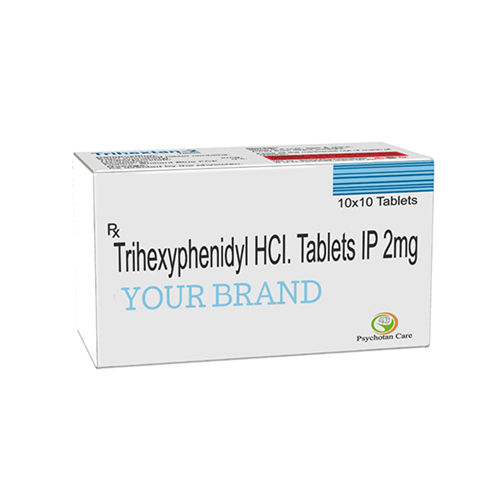 Trihexyphenidyl HCl. Tablets IP 2mg