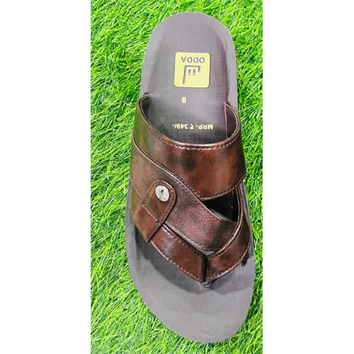 Gaja 02 Mens Brown Slipper