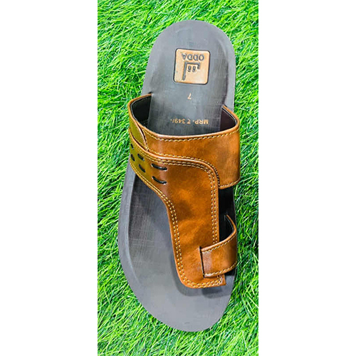 Gaja 04 Tan Mens Slipper