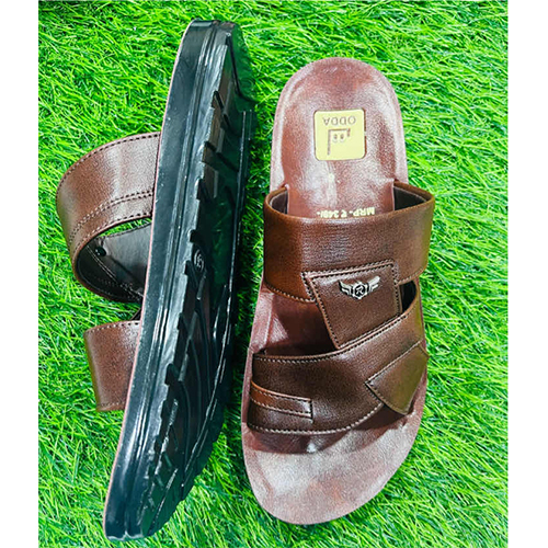 Gaja 07 Mens Brown and Brown Slipper