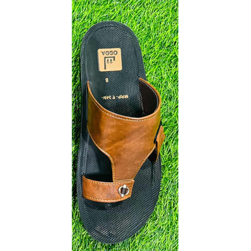 Gaja 08 Mens Tan Slipper