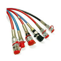 Hydraulic Jack Hose - Multicolor, Various Sizes | Round Shape, Ideal For Industrial Use