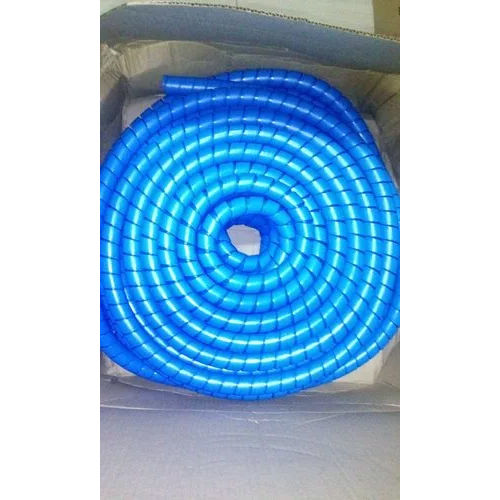 Blue Spiral Guard Hose Protector