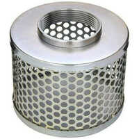 Hydraulic Suction Strainer Filter - Steel, Different Size, Silver | Industrial Use, Durable Performance, Efficient Filtration