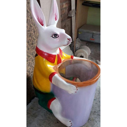 Frp Rabbit Dustbin Application: Public Place