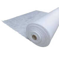 Non-woven Needle Punch Fabric - Non-woven Material, White Color, Spun Lace Bond Type | Quick Dry Feature, Plain Pattern And Texture