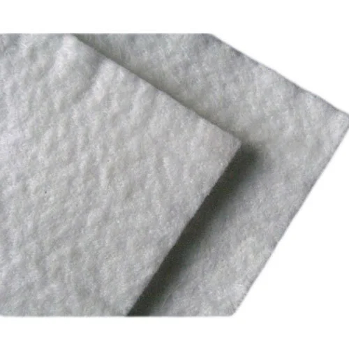 White Non Woven Geotextile Fabrics