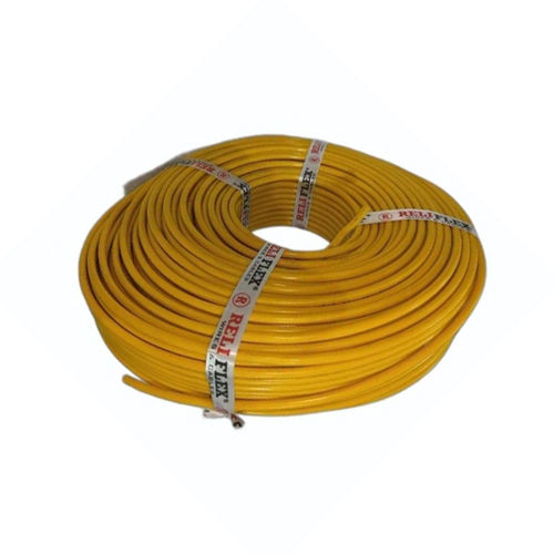 Different Available 4mm Pvc Yellow Multi Strand Wire