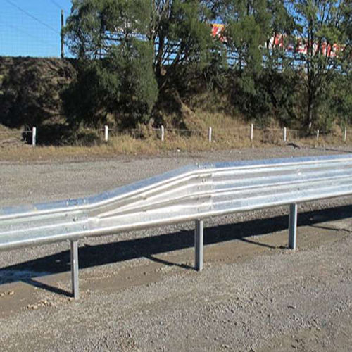Protective Modified Thrie Beam Crash Barrier