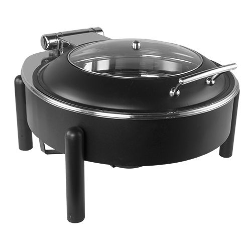 7 ltrs Black Pipe leg Chafing Dish