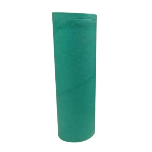 Round Green Paper Core Tube