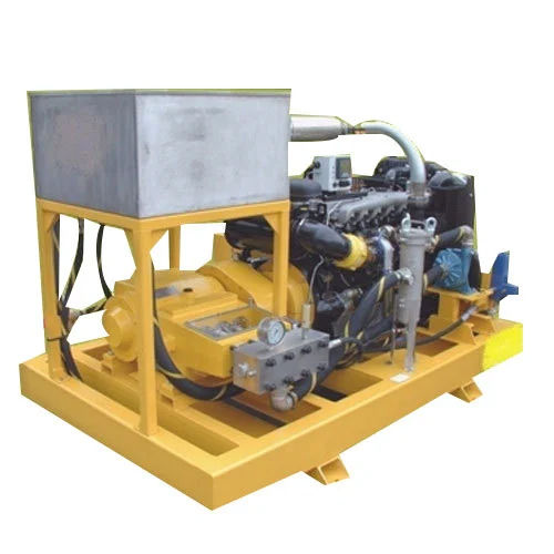 Yellow Ultrajetblaster 2800 High Pressure Hydro Jetting Machine