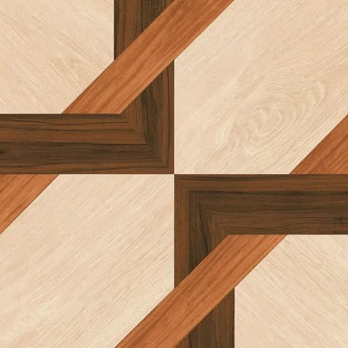 Sm 207 Wooden Finish Ceramic Wall Tiles - Color: Multi Color