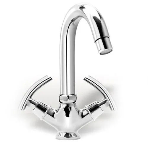 Silver Cp Bathroom Mixer Tap