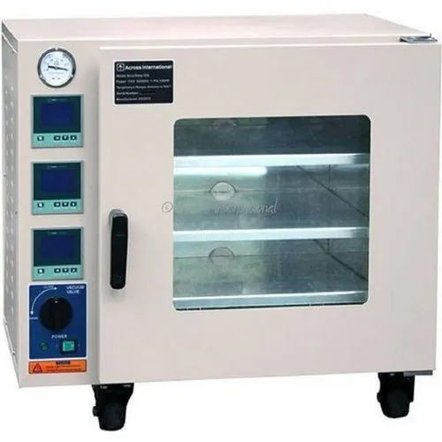 White Stainless Steel Vacuum Oven