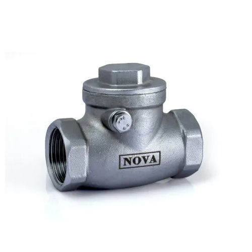 Ic Ss304 Screwed End Swing Check Valve Application: Industrial