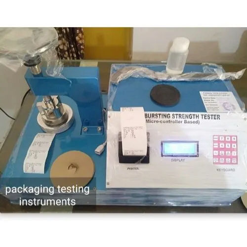 Blue Bursting Strength Tester