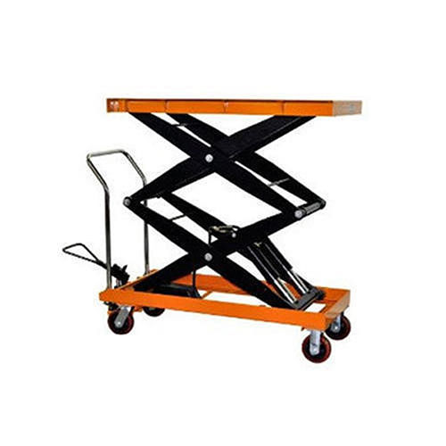 Manual Scissor Lift With Table Load Capacity: 1000  Kilograms (Kg)