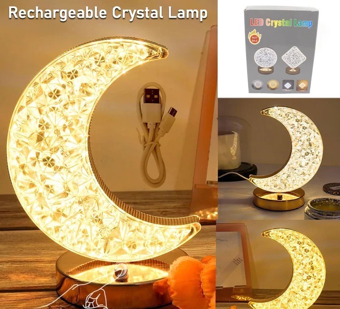 CRYSTAL TABLE LAMP 12570