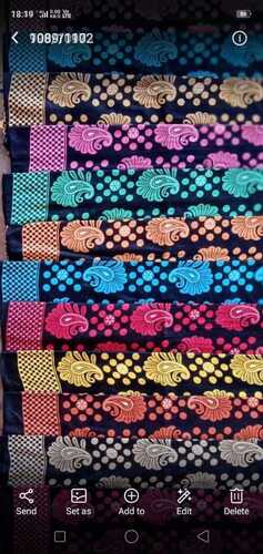 Joda Cotton Printed Dupatta 3.80Mt - Color: Multi