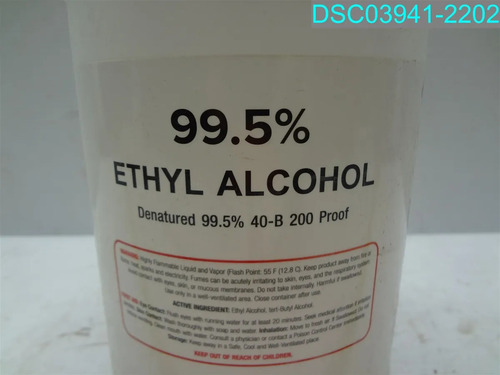 Denatured Alcohol Ethyl