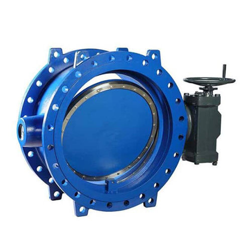 Blue Double Offset Butterfly Valve