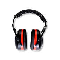 Black Karam Delux Foldable Ear Muffs