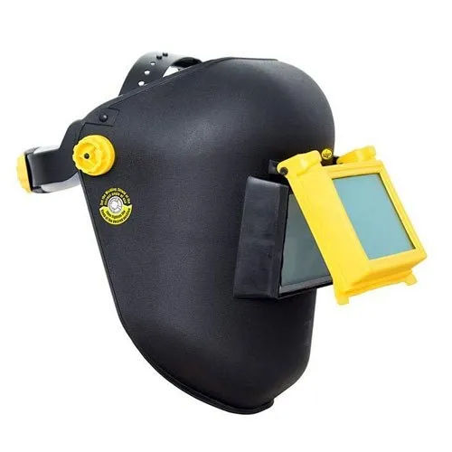 Karam Es 61 Welding Shields - Color: Black-Yellow