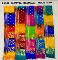 Rasal Rasmalai Dupatta - Silk, 2.20 Meter Length, Customized Size | 10 Color Choices, Traditional Ethnic Design, Full Sleeves, All-Season Wear