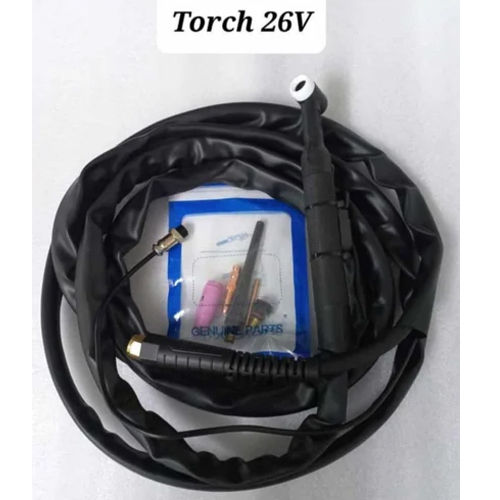 Black Air Cooled Tig Welding Torch 26V Single Wire