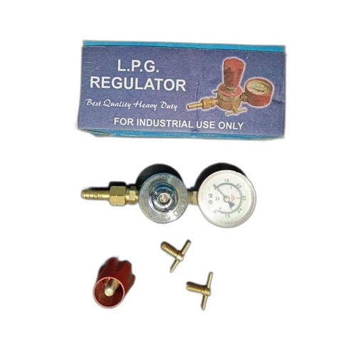 Silver/Golden High Pressure Lpg Industrial Gas Regulator