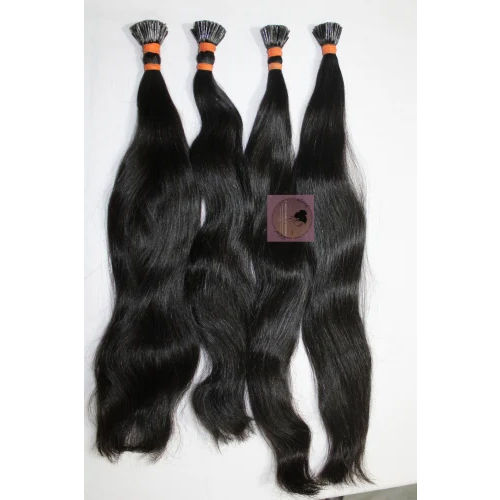 Black I Tip Human Hair Extension