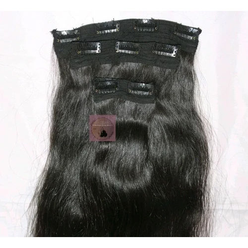 Clip On Human Hair Extensions