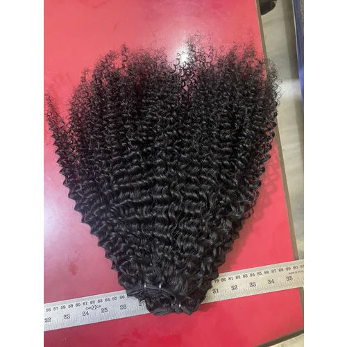 Curly Machine Weft Hair Application: Personal