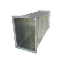 Aluminium Ac Ventilation Duct - 10mm Thick Sheet, Silver Color | Wall Mount Installation, Rust Proof, Suitable For Industrial Use