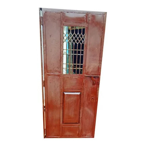 Brown Mild Steel Door