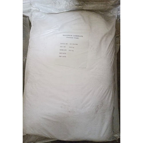 Magnesium Carbonate - Color: White