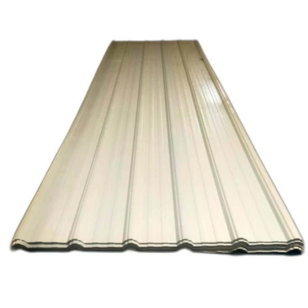 Off White Colour Coated Upvc Roofing Sheet - Size: 3Ft