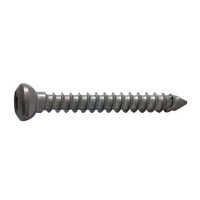 4.5 Mm Cortical Screw - Titanium, 4 To 6.5 Mm, Silver | Grade A, Straight Metal Screws For Hospital Usage, Box Pack