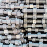 Full Thread Stud With 3 Nuts