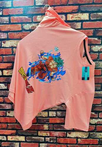 Cotton Half Sleeves Multi Color Round Neck Printed T-shirts