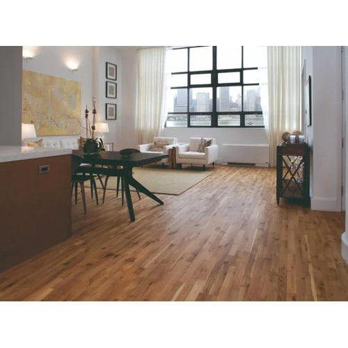 Solid Hardwood Flooring - Color: Brown