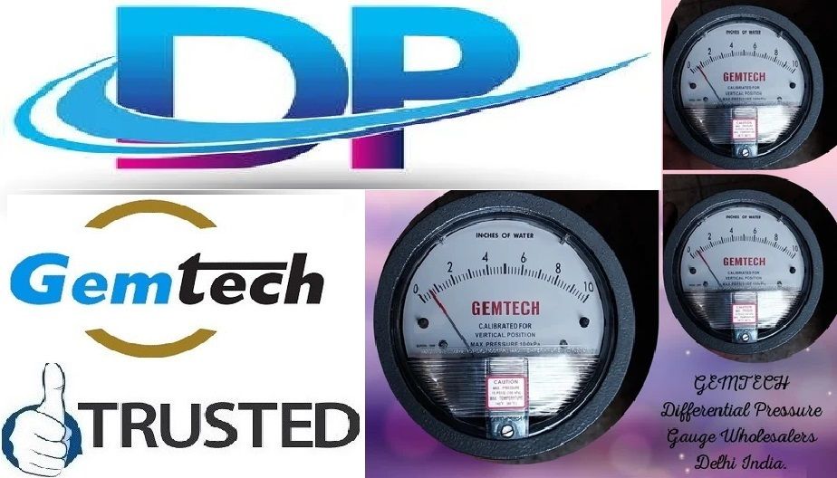 GEMTECH Differential Pressure Gauge in DR.BR Ambedkar Institute Rotary Cancer Hospital