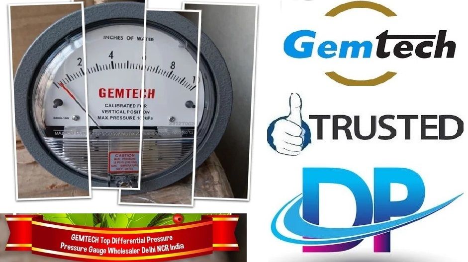 GEMTECH Differential Pressure Gauge in DR.BR Ambedkar Institute Rotary Cancer Hospital