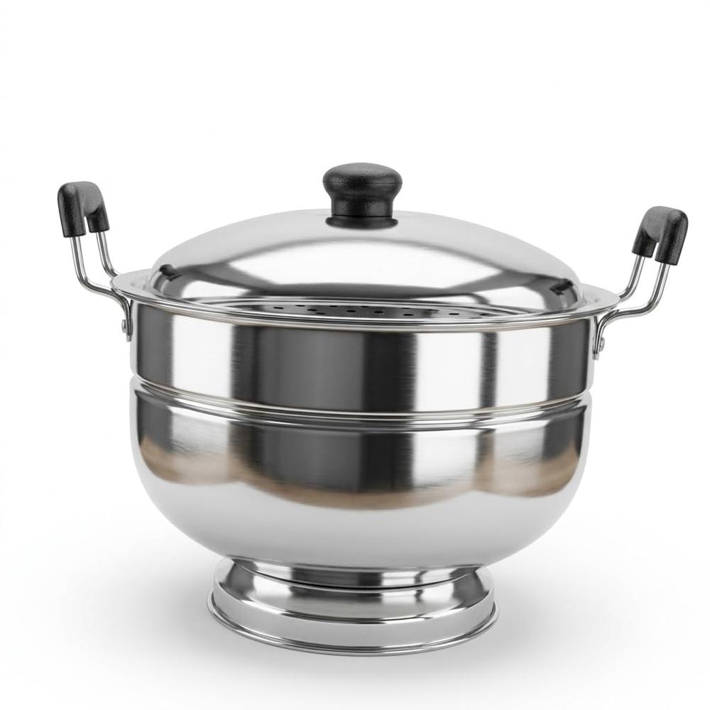 Stainless Steel Multi-cooker - 360 Degree Heating, Safe & Easy To Clean, Durable Energy Saver